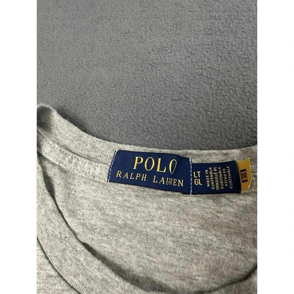 Polo Ralph Lauren Classic Men's Fisherman Bear Jersey T Shirt Size LT